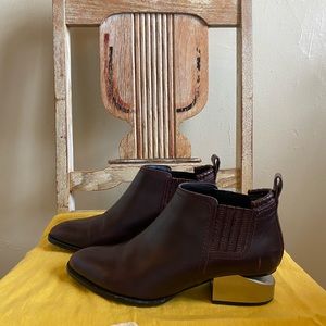Alexander Wang Bordeaux Kori Boots size 36.5
